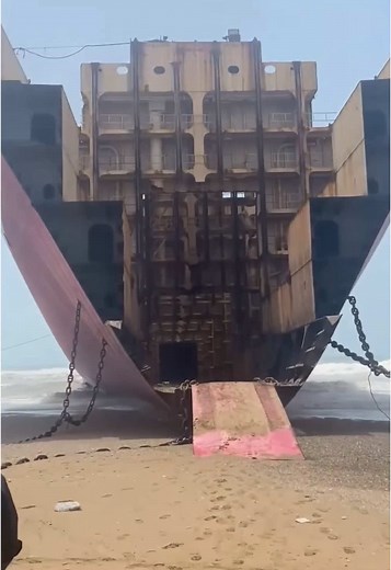 Inside a Container Ship: Exploring Shipbreaking Yards