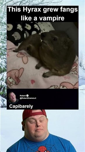 This Animal Grew Fangs Like A Vampire