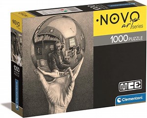 Clementoni - Puzzel 1000 Stukjes M. C. Escher, "Hand With Reflecting Sphere", Puzzel... | bol