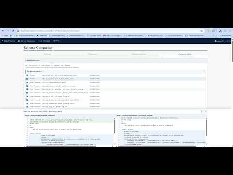 Database Schema Compare - Multi DB