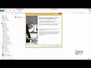 01 تحميل وتثبيت Crystal Reports For Visual Studio 2013