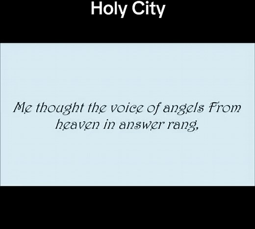 Holy City: A Beautiful Hymn Experience