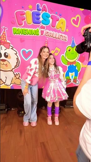 This Was the Launch of THE RHENNÉ AND GALLETA PARTY! 🐸🐶✨ With @LARACAMPOS Patylu💗 #shorts