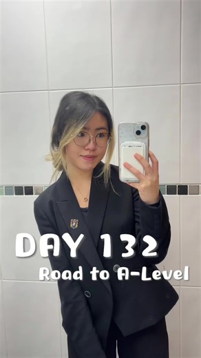 Road to A-level | DAY 132 - #alevel #alevel2026 #studywithme #roadtoalevel #fyp