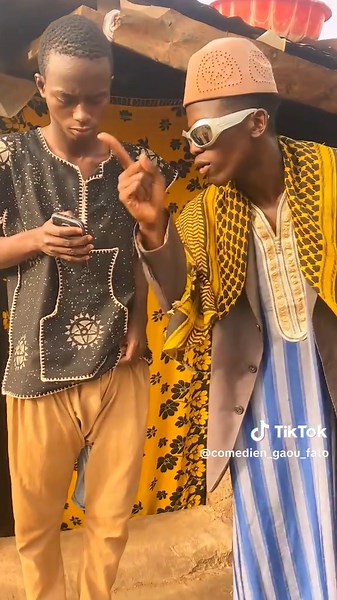 Comédien Gaou sur TikTok