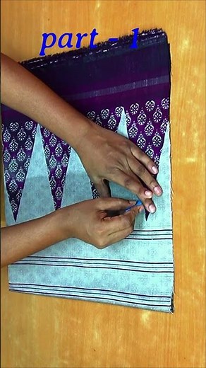 Latest Plazo Design cutting part 1