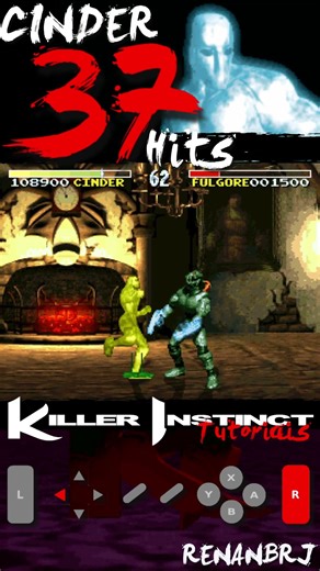 TUTORIAL Cinder 37 Hits Ultra Combo #killerinstinct