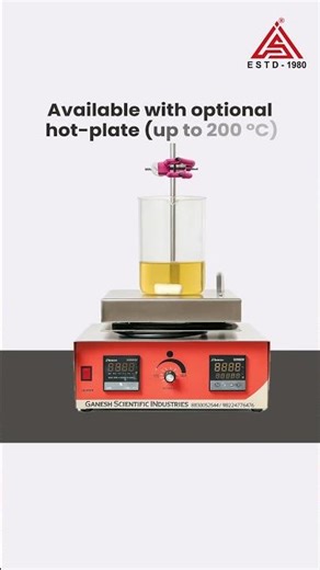 Meet the magnetic stirrer designed for modern labs! 🔬