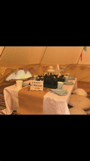Caledonia Canvas on Instagram: "Recap of our Birthday bells! There so much variety and flexibility with these and it’s great that all the stress is removed as an organiser you just need to get the food and drink! We can provide it al and prices tart at just £100. What more do you need! Get in touch today! #belltent #belltenthire #galashiels #scottishborders"