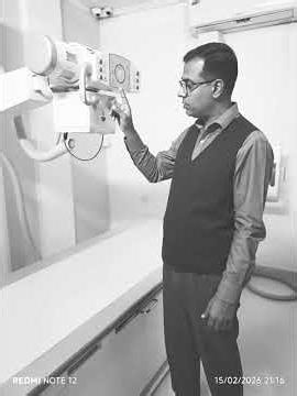 Digital X-ray machine.