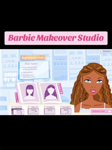 played this one on repeat #barbie #early2000s #nostalgicgames #computergames #childhood
