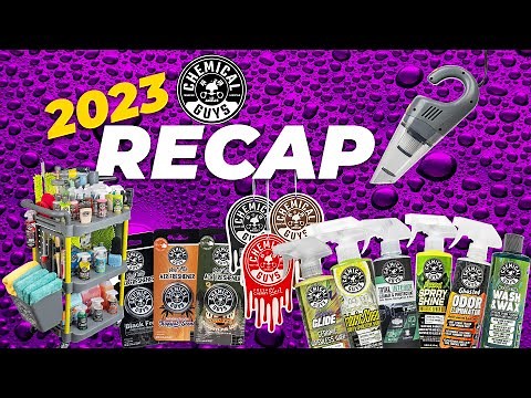 2023 New Product Recap Guide - How To Detail With Brand New Items! - Chemical Guys