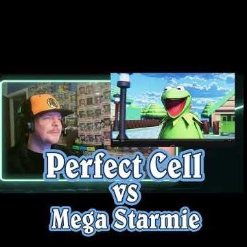 Perfect Cell Vs Mega Starmie #reaction #dragonball #comedy