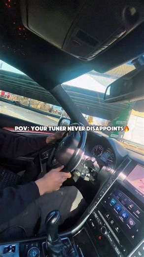 My Tuner Never Disappoints (Burble Tune Test Run)🔥 #q50 #fypシ #tuned