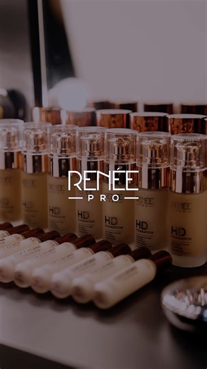 Renée Cosmetics on Instagram: "Camera Rolling & Action🎬 Backstage moves fast — but your glam stays on point. RENÉE Pro delivers performance in every swipe.🖤 Products used here are- RENÉE PRO Broadway Foundation RENÉE PRO Concealer You can shop from www.reneecosmetics.in Also available at your nearest store. #RENÉECosmetics #Beauty #Cosmetics #GetBackstageReady #RENÉEPro"