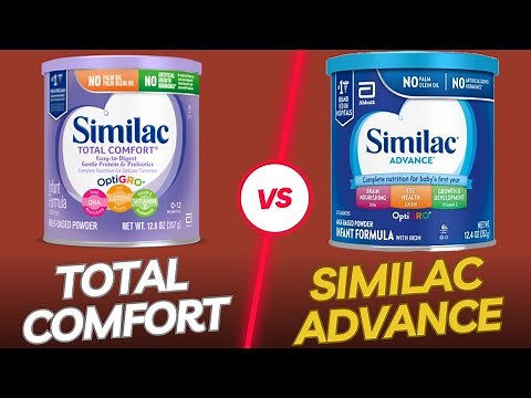 Similac Advance vs. Similac Total Comfort: Mom Reviews, Ingredients, Nutrients, and Price Comparison