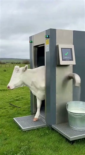The Machine That Produces Fiber And Milk