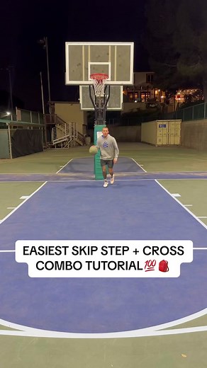 Easiest Skip Step Cross Combo Tutorial🏀