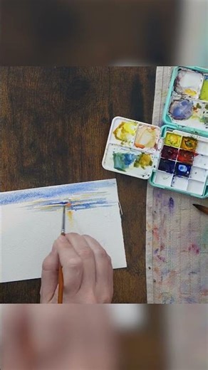 Creating a Focal Point with Color Contrast in a Painting