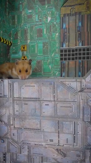 There's an emergency in the hamsters' factory 😕 #hamster #hamstermaze #hamsterobstacles #hamsterchallenges | Homura Ham