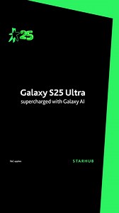 Enjoy an extra $250 off when you sign up for a new line or port-in! Get the Galaxy S25 Ultra from $0 with StarHub's 2-year Device Plan & save up to $610 🚀 | StarHub