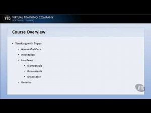 02 Course Overview - Programming in C# - Exam 70-483
