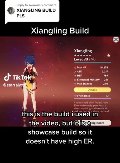 Optimal Xiangling Build for High Damage in Genshin Impact