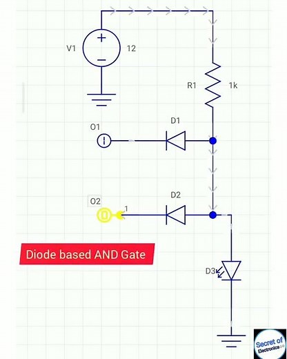 How to make Diode based AND Gate