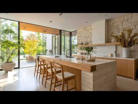 Nature’s Masterpiece: How to Style Travertine in Modern Open Spaces