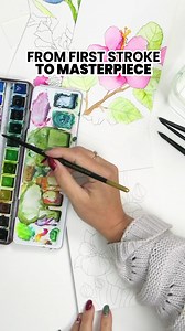 ⭐️ "First time using watercolor paints, did a background, it came out so nice. I am in love with watercoloring" - Linda ⭐️ "This is my first set of artist quality watercolors, and they are just beautiful. So creamy and love how they match the inks." - Cheryl | Altenew