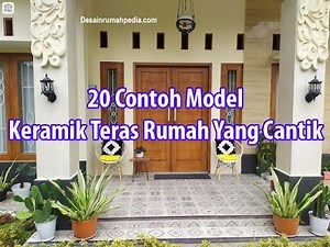 20 Contoh Model Keramik Teras Rumah Yang Cantik