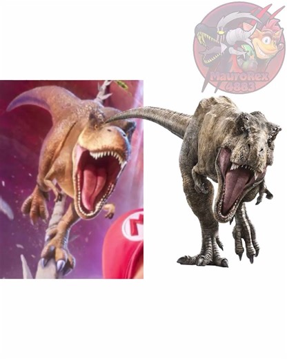 MauroRex Shorts: T-Rex in The Super Mario Galaxy Movie be like