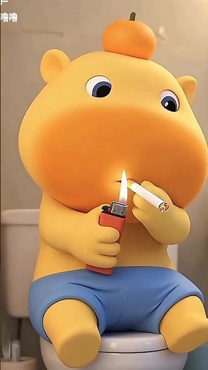 “Cute Dance Animation – Funny Belly Dance by Adorable Cartoon Character”