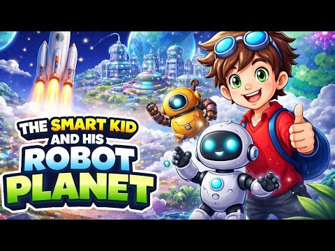 The Smart Kid Who Sent His Robot Army to Space 🤖🚀 | Episode 1 “Robot Planet Episode 1, 2, 3”