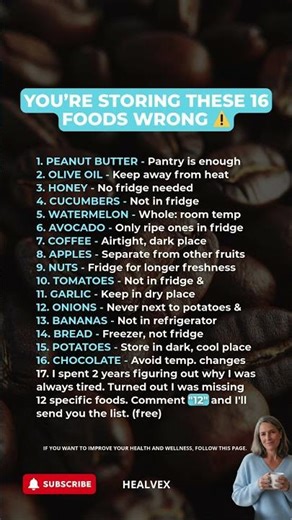 ⚠️ Your groceries are spoiling faster than needed. #wellnesstips #manifestation #healthyhabits