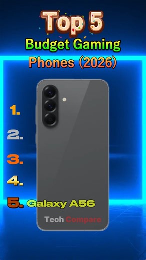 Top 5 Gaming Phones Under Budget – No Lag, High FPS! #smartphone #tech #pro #unboxing #gaming