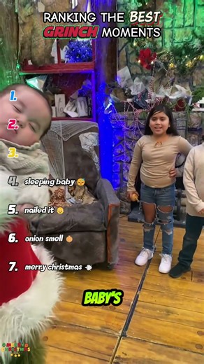 Ranking The Best Grinch Moments 😂 !!! #shorts #viral #funny #ranking #christmas #grinch
