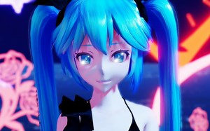 【MMD/TDA初音】miku老婆的鬼步
