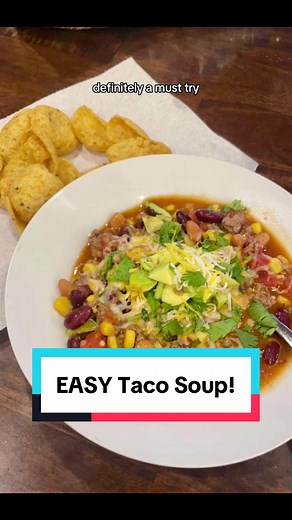 Easy Taco Soup Recipe for Family Dinner