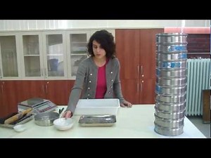 Soil Mechanics Laboratory Tests: Sieve Analysis
