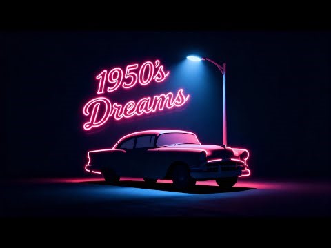 Dreaming of the 1950s — Cozy Night Ambience for Sleep & Relaxation