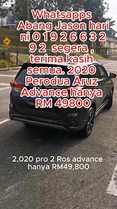 1.2K views | "Perodua Aruz 2020 Untuk Dijual – Harga Murah!  ✅...