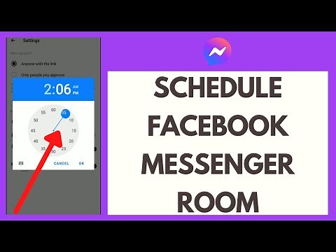How to Schedule a Facebook Messenger Room (UPDATED!)