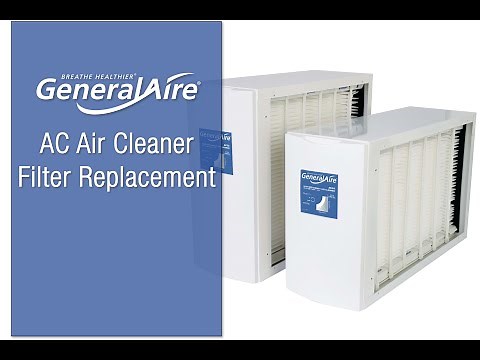 GeneralAire® AC Air Cleaner Filter Replacement