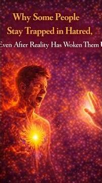 Why Some People Stay Trapped in Hatred, Even After Reality Has Woken Them Up