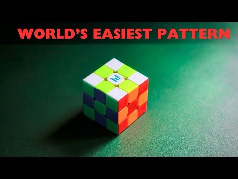 World’s Easiest Rubik’s Cube Pattern - Full Tutorial