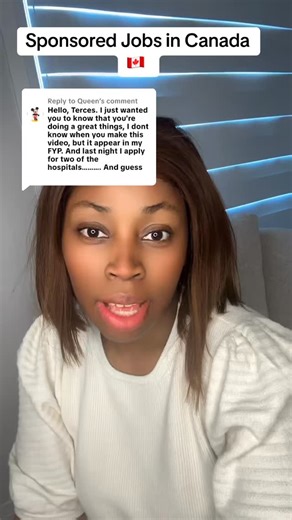 Sponsored jobs in Canada 🇨🇦 #japa #studentsincanada #jobsincanada #nigeriansincanada #newtocanada #lmia #studyabroad #canadavisa #canadaimmigration I | TercesJobs