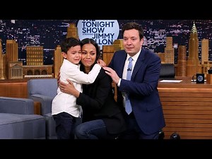 Jimmy Fallon CAN'T Stop Crying After Zoe Saldana's Son's HEARTBREAKING Question on Live TV