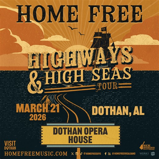 A cappella country group making their first-ever tour stop in Dothan