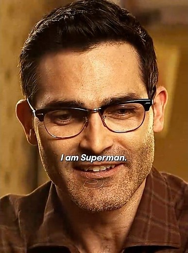 Clark reveals his superpowers on TV #shorts